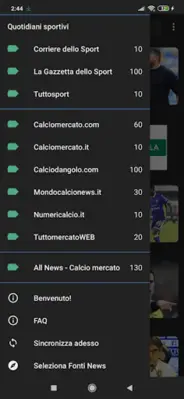 NEWS - Calcio Serie A android App screenshot 5