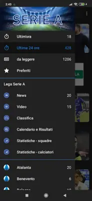 NEWS - Calcio Serie A android App screenshot 7